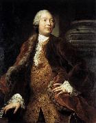 Anton Raphael Mengs Portrait of Domenico Annibali (1705-1779), Italian singer oil